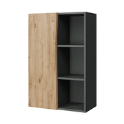 Vicco Mobiletto di media altezza Artigiano 56 x 86 cm con 3 scomparti aperti