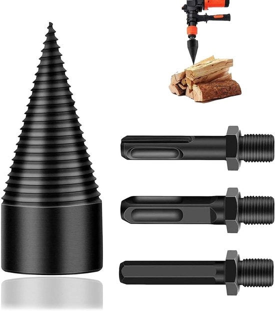 Houtsplijter Plus - Set di forature per trapano - 32 mm - 3 punte di trapano