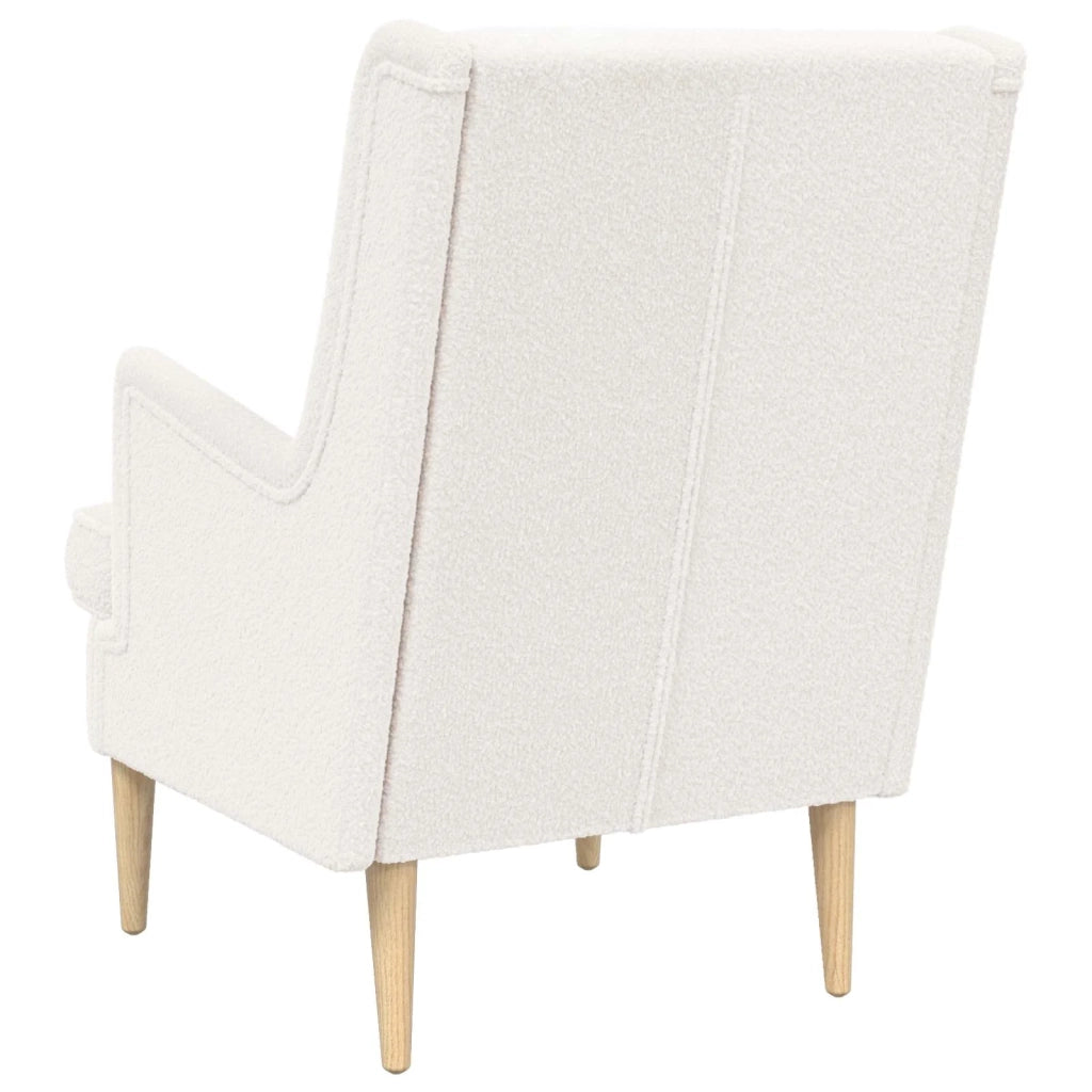 Poltrona-Poltroncina-Divano Sedia Crema Boucl¨¦ 645979