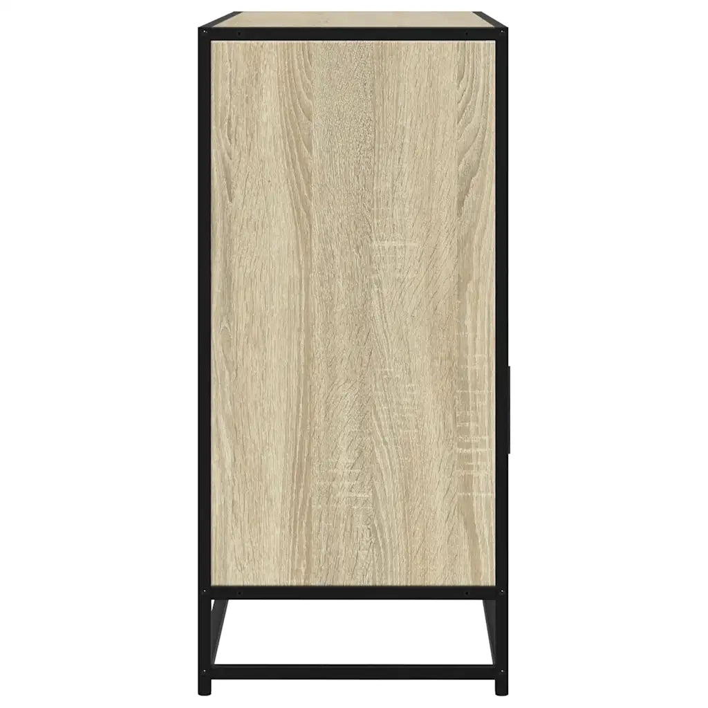 Credenza Rovere Sonoma 100x35x76 cm in Legno Multistrato