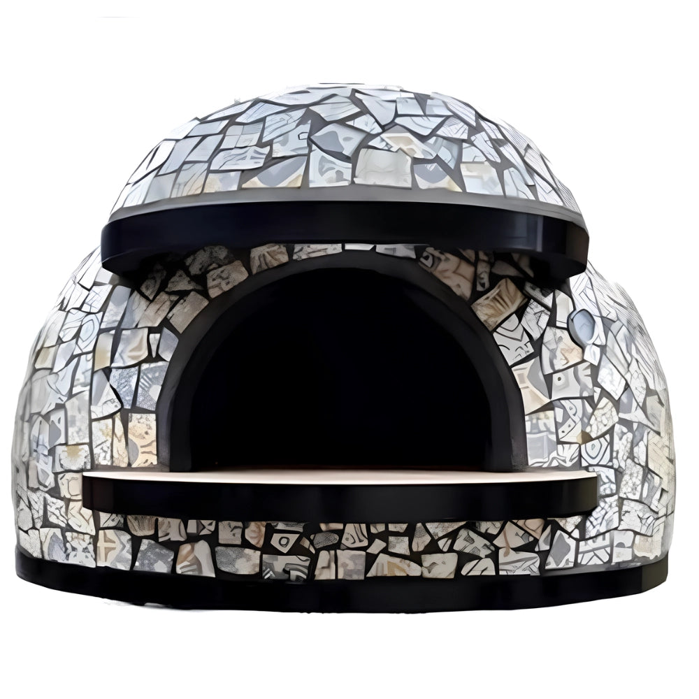 Forno legna artigianale linea vietri rivestimento mosaico resistente *** misura Ø 140 cm, confezione 1