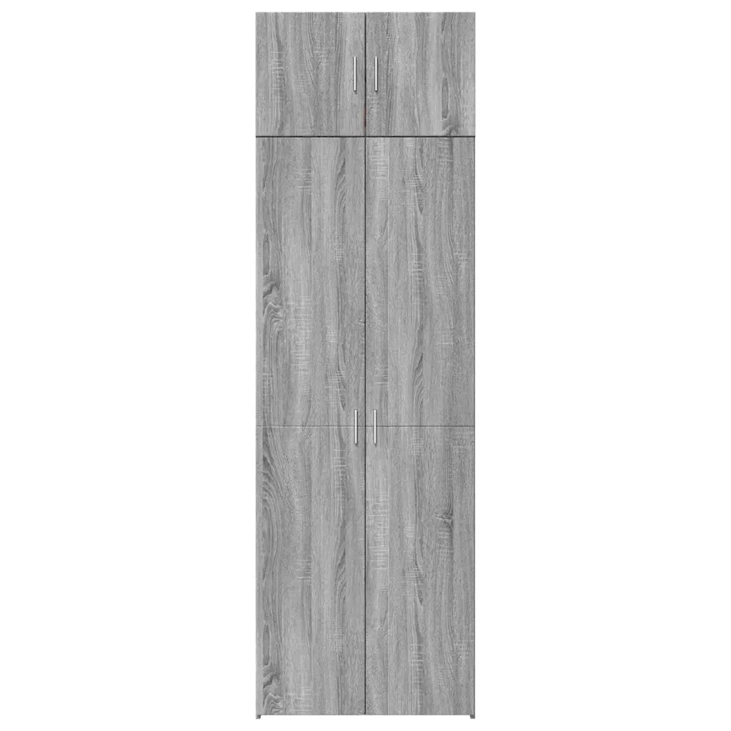 Armadietto Grigio Sonoma 70x42,5x225 cm in Truciolato 3281327
