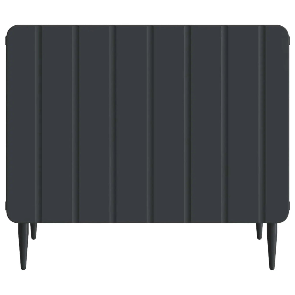 Tavolino da salotto Nero 49 x 50 x 42 cm Legno ingegnerizzato 894506