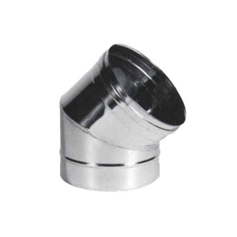 Gomito Inox Settori 45° 8 Maral