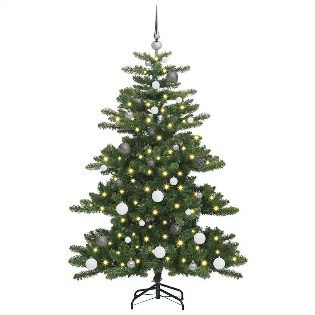 Albero di Natale Artificiale con Rami Pieghevoli Verde 150 cm 3397652