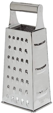 Set di 4 raspati in acciaio inossidabile, grigio