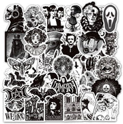 Sticker acqua-resistente 50 pezzi - Sticker PVC - Decorazioni per graffiti - Decals per scrapbooking - Facili da rimuovere
