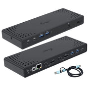 I-tec usb 3.0 / usb-c / thunderbolt 3 dual display docking station gen2 + power delivery 100w - CADUA4KDOCKPDL2IT
