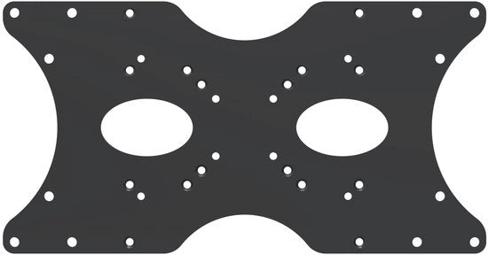 Adattatore VESA universale CC50307, da 50x50 a 400x200, unico pezzo, nero