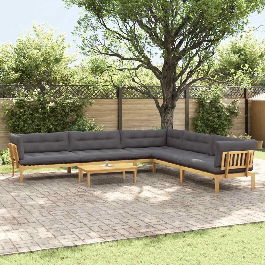 6 Pezzo Unità di divano pallet da giardino 3418302