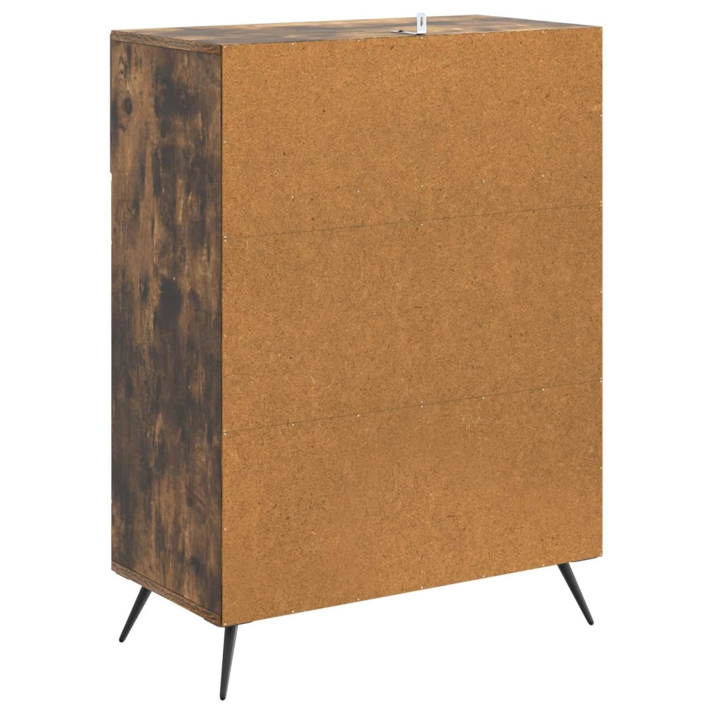 Credenza Rovere Fumo 66 x 34,5 x 90 cm Legno ingegnerizzato 895560