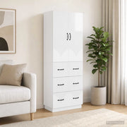 Set di armadi 2 pcs Bianco Lucido 66 x 34,5 x 87 cm 3416803