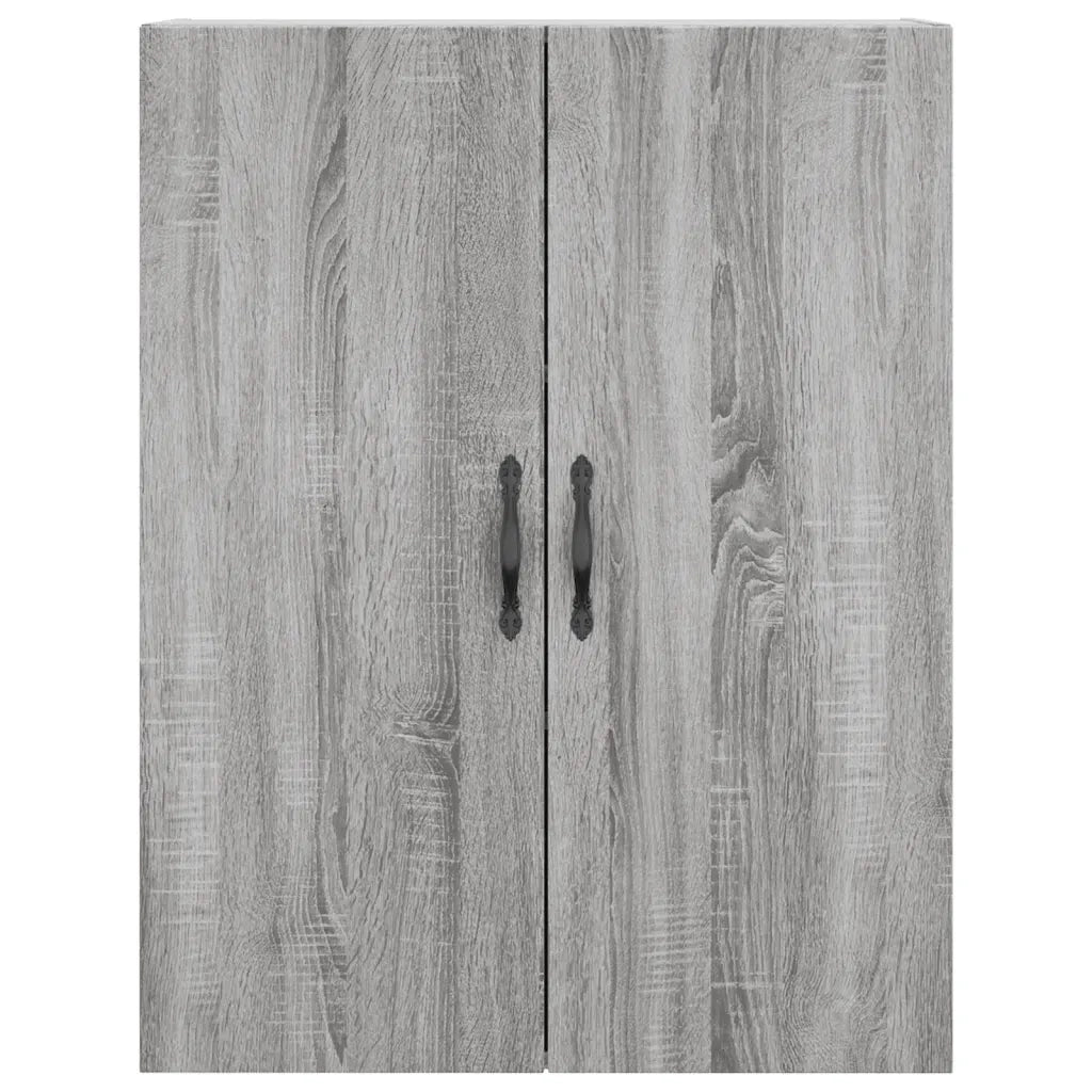 Credenza Grigio Sonoma 69,5x34x180 cm in Legno Multistrato 3198087