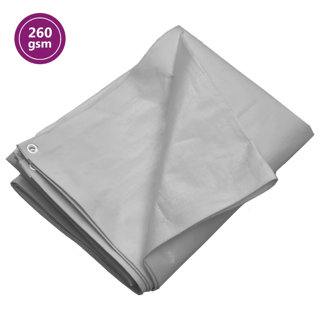 Telone 260 g/mÂ² 3x4 m Grigio HDPE