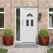 Fioriera 2 pcs Ruggine 50 x 50 x 50 cm