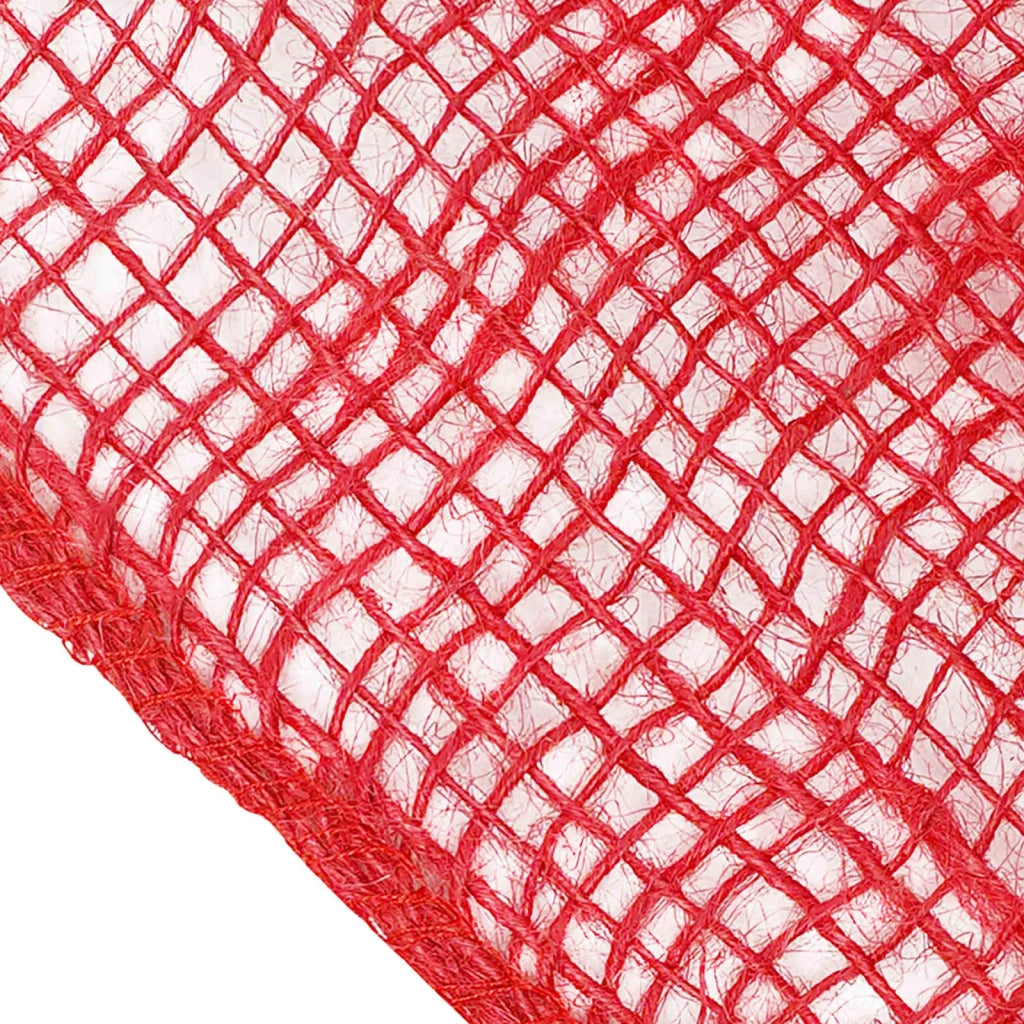 Rotolo di Juta 200 x 1000 cm Rosso 42012067