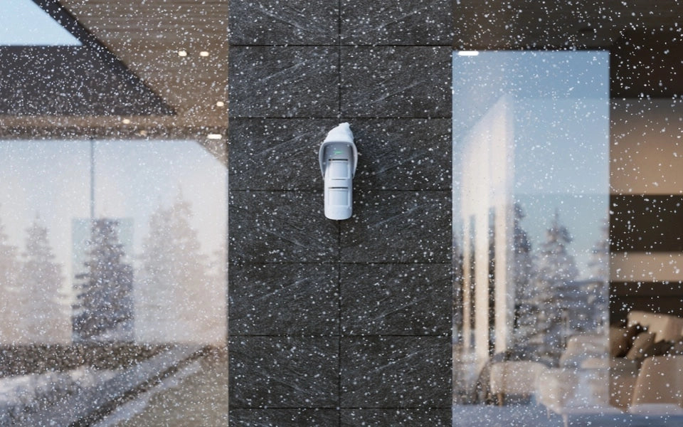 Tettuccio AJAX rilevatore MotionProtect Outdoor protezione del sistema da pioggia e neve