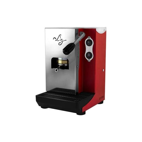 Aroma plus basic macchina da caff� cialde 44mm rosso - 8052879790225