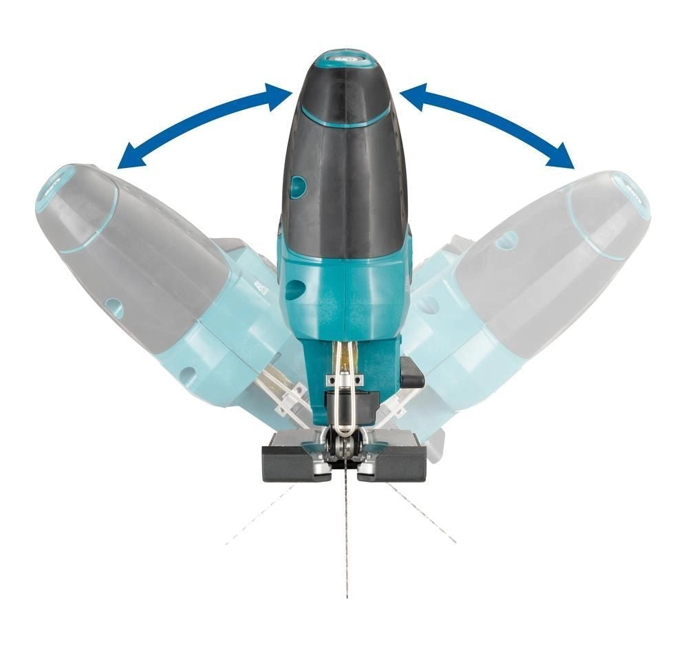 Makita DJV184ZJ Seghetto Alternativo a Batteria 18V Brushless 400W 5 Velocita' Valigetta Makpac