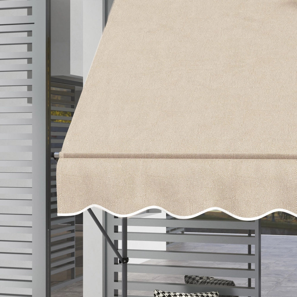 Tavolo pieghevole allungabile ¨C zephmum ¨C 150x120x210-300 cm metallo sabbia
