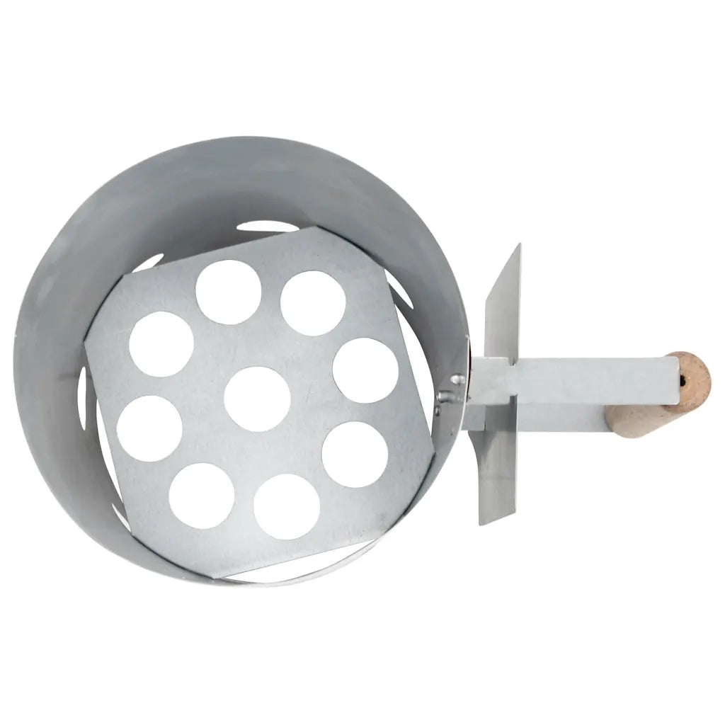 Ciminiera per Barbecue Starter a Carbone in Acciaio Zincato 46614