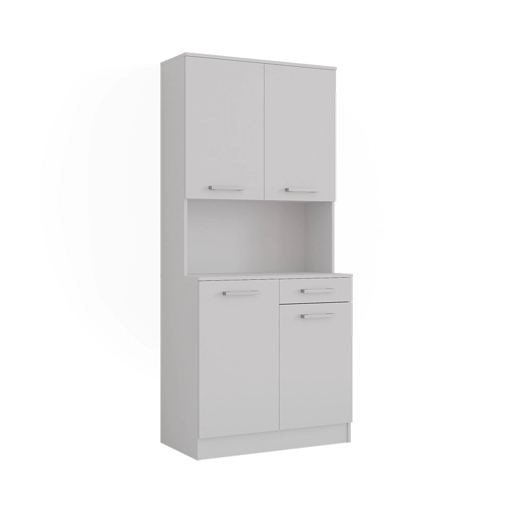 Vicco Buffet da cucina Bianco 83.6 x 188.5 cm con 4 porte e 1 cassetto