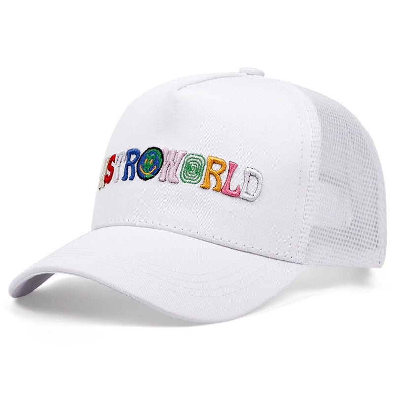 Cappellino da baseball ASTROWORLD bianco