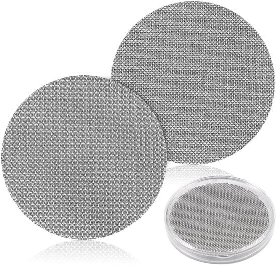 Filtro per caffè a schermo 58mm - Piastra di schermo - Acciaio inossidabile - Resistente all'abrasione - Filtro per caffè - Materiale alimentare sicuro