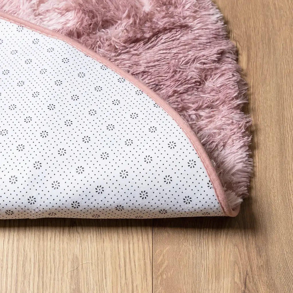 Tappeto Shaggy a Pelo Lungo NAVARRA Rosa Antico 300x200 cm 4102937