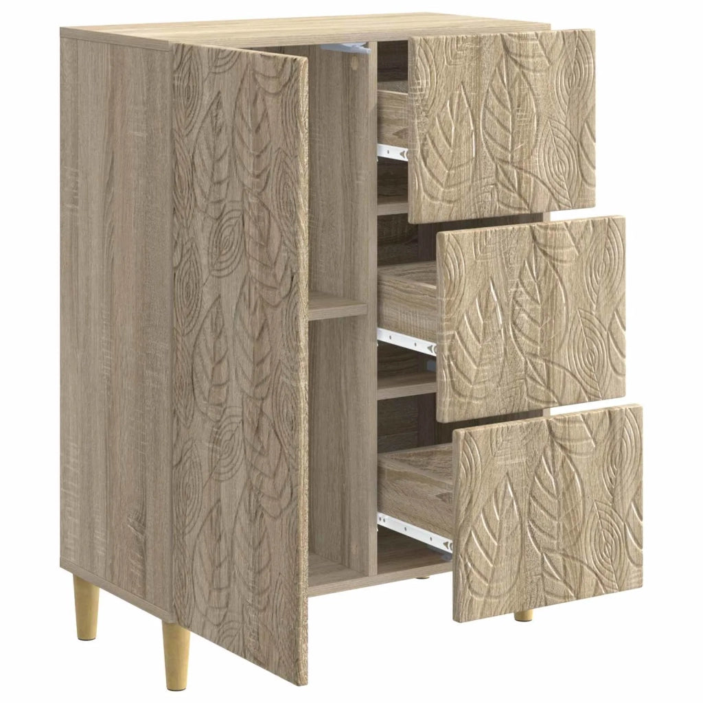 Credenza Rovere Sonoma 66 x 34,5 x 90 cm Legno ingegnerizzato