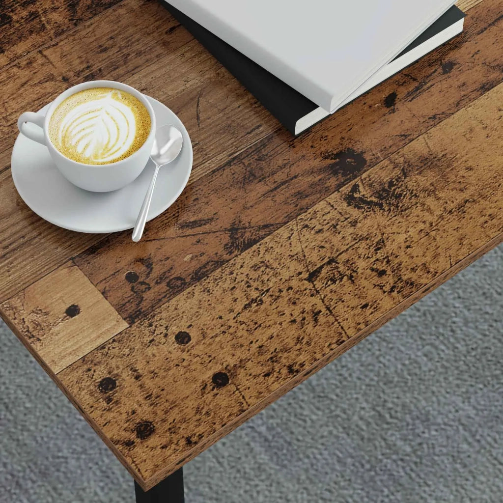 Tavolino da salotto | Tavolino da caff¨¨ | Tavolino da Soggiorno Legno vecchio 80 x 80 x 45 cm