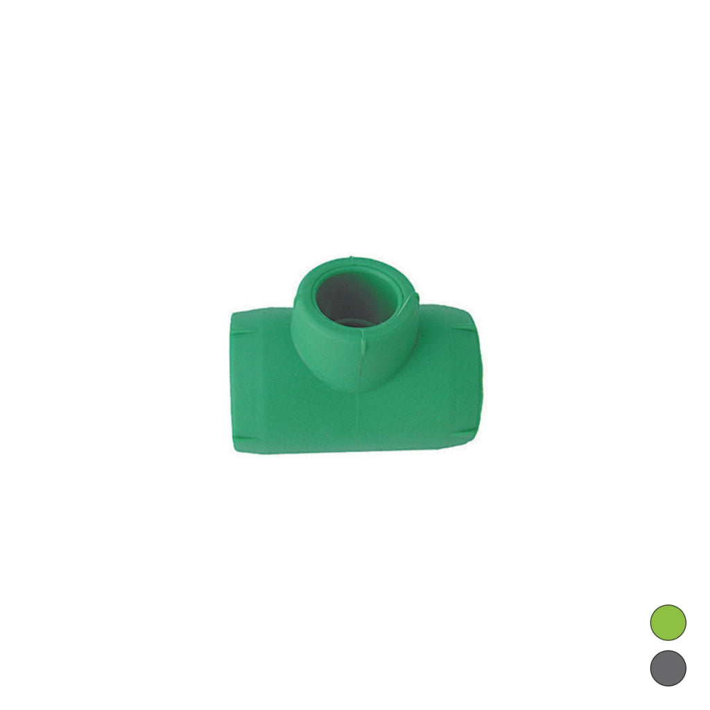 TEE RIDOTTO A 90  ° LISCIO IN POLIPROPILENE- Diam. 40 x 20 x 40- DH- pezzi 1