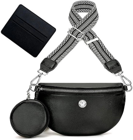 Borsa da Spalla per Donna - Tasca per Telefono Cellulare - Leggera - Pelle PU - Progettata con Stile Elegante