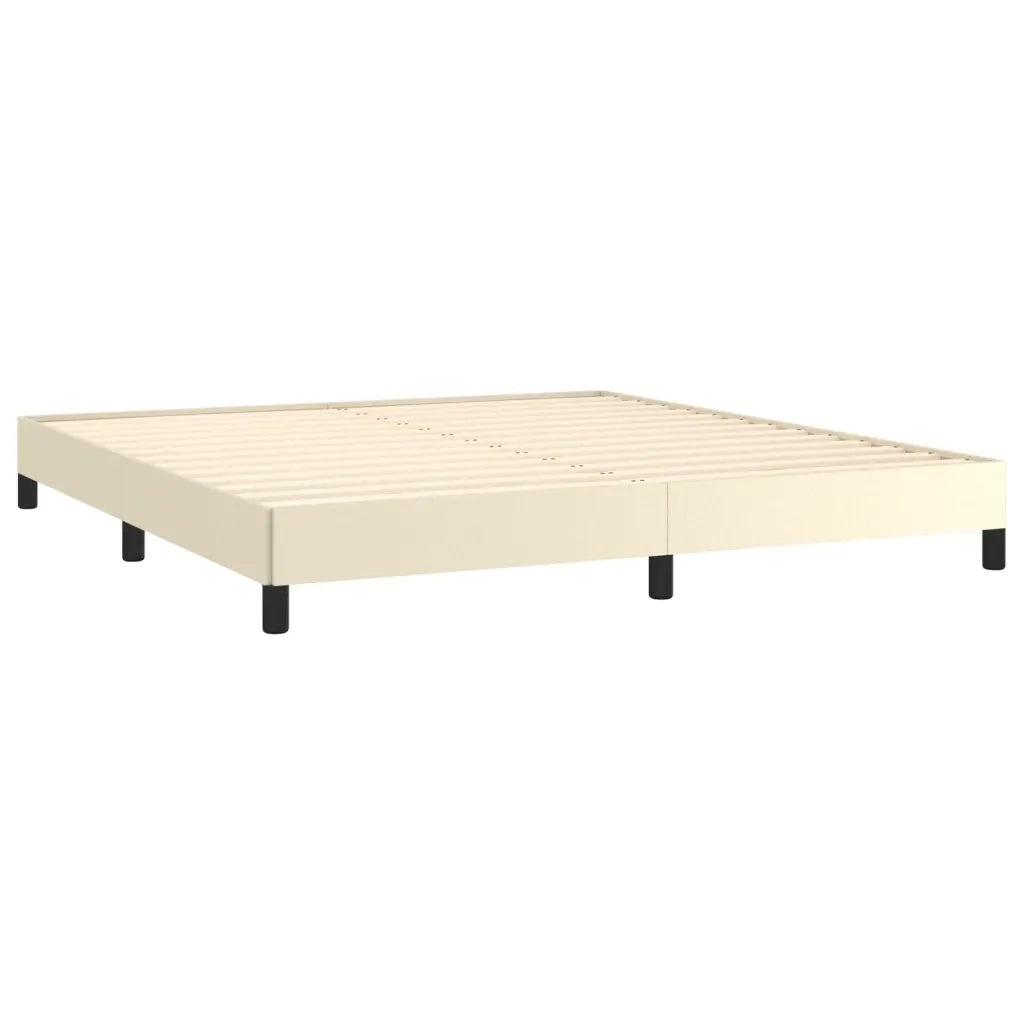 Giroletto Crema 160x200 cm in Similpelle 346912