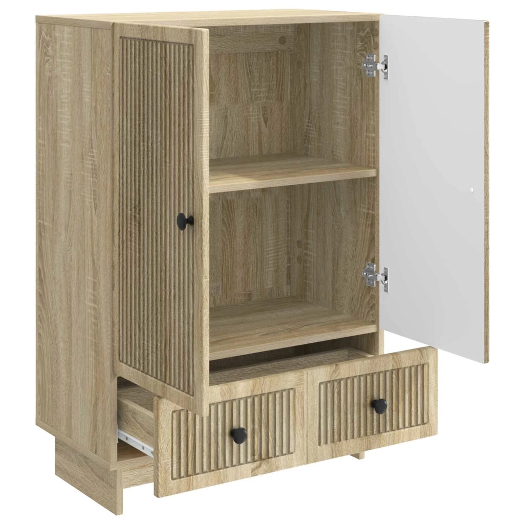 Credenza Rovere Sonoma 66 x 34,5 x 95 cm Legno ingegnerizzato