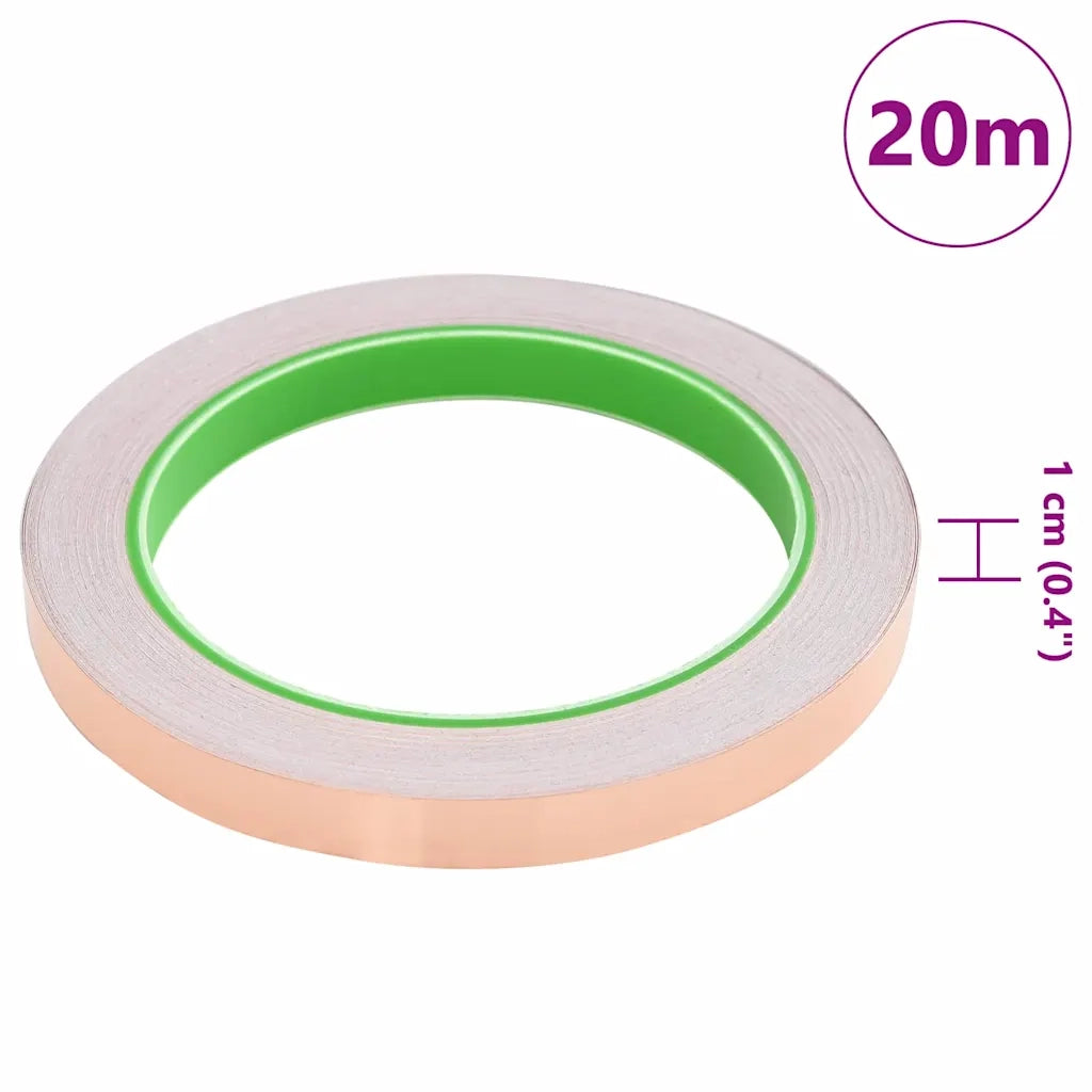 Nastro di rame per protezione dalle lumache Rame 10 mm x 20 m CFW8784380