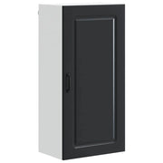 Mobile da cucina con ampio spazio contenitivo 50 x 31 x 100 cm design moderno in legno composito nero 02_0053804
