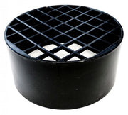 GRIGLIA ASPIRAZIONE D.80 PLASTICA PPS NERA