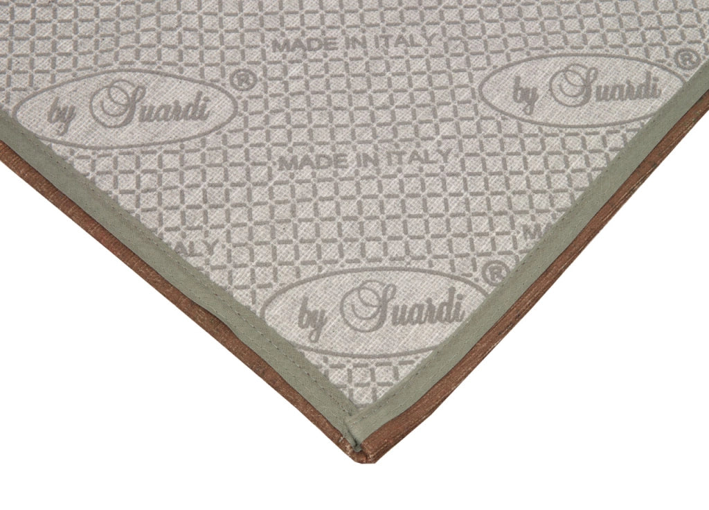 Tappeto Arredo Antiscivolo Da Camera E Salotto Linea D'artista By Suardi - 154x220 - Bosschaert Tabacco