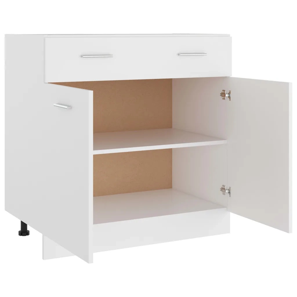 Mobile Inferiore Cassetto “Lyon” Bianco 80x46x81,5cm 801236