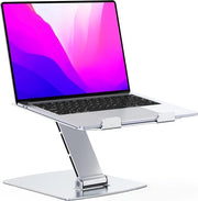 Supporto portatile per laptop ergonomico in alluminio, compatibile con MacBook Air Pro, Dell XPS, HP, 10-16 pollici.