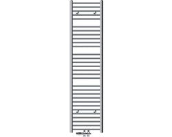 Riscaldatore per bagno a muro centrale 400x1800 mm cromato rettilineo con attacco a pavimento LuxeBath