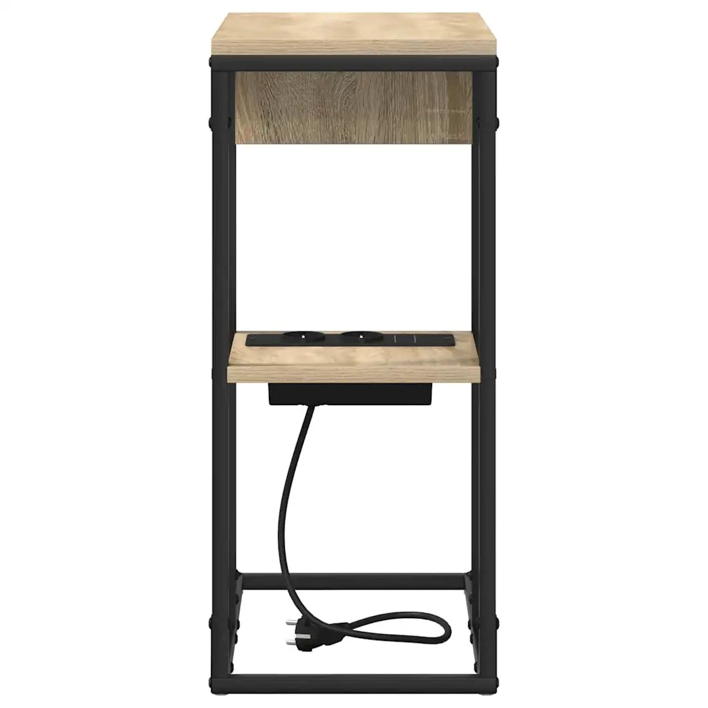 Armadio da Notte Rovere Sonoma 41,5 x 26 x 60,5 cm 859591