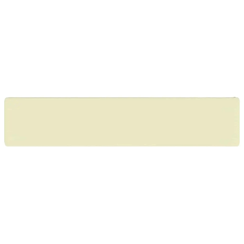 Cuscino per Panchina a 1 Pezzo VUGHT 100% Poliestere Crema 950680