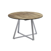 Vicco tavolo da pranzo allungabile Rovere rustico/grigio 120 x 120 cm Estensibile