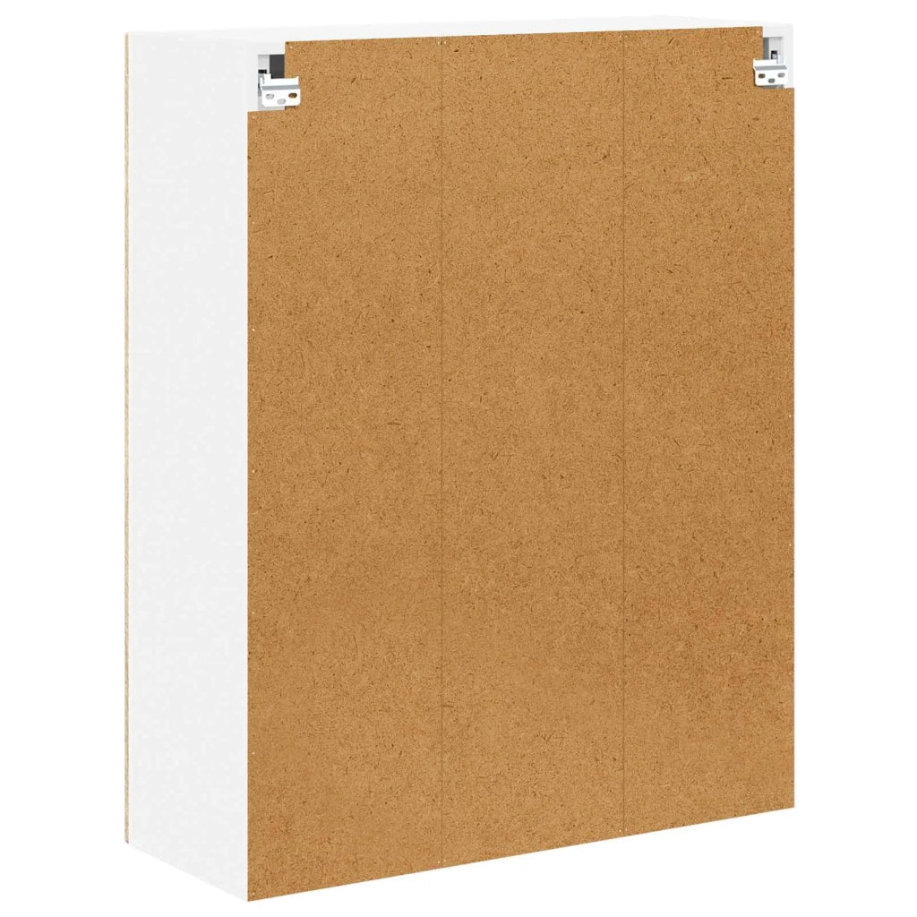 Mobile in vetro da parete LUCCA Rovere Sonoma 80 x 31 x 100 cm 885157