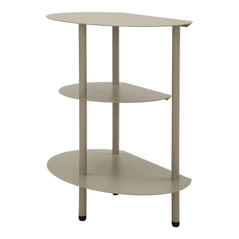 Comodino Saturno Tortora cm 49,5x27,5x49,5