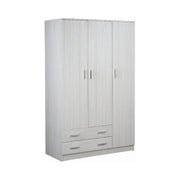 Armadio 3 Ante 2 Cassetti Kit Eucalipto cm 115x52x182h - Sarmog