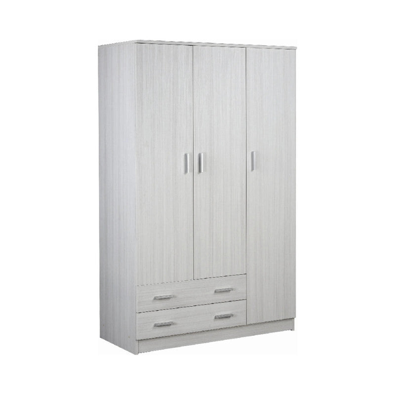 Armadio 3 Ante 2 Cassetti Kit Eucalipto cm 115x52x182h - Sarmog