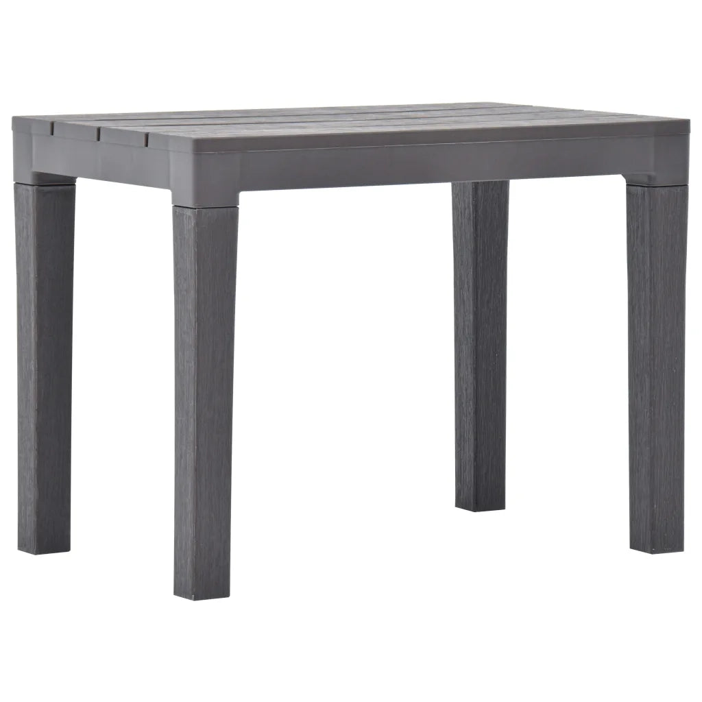 Panchine da Giardino 2 pz Mocca in Plastica 48782